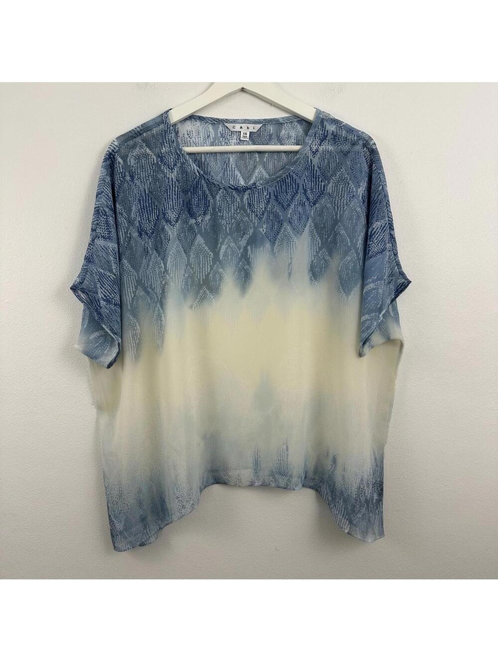 Cabi Ombre Fade Out Top Women's Size XS